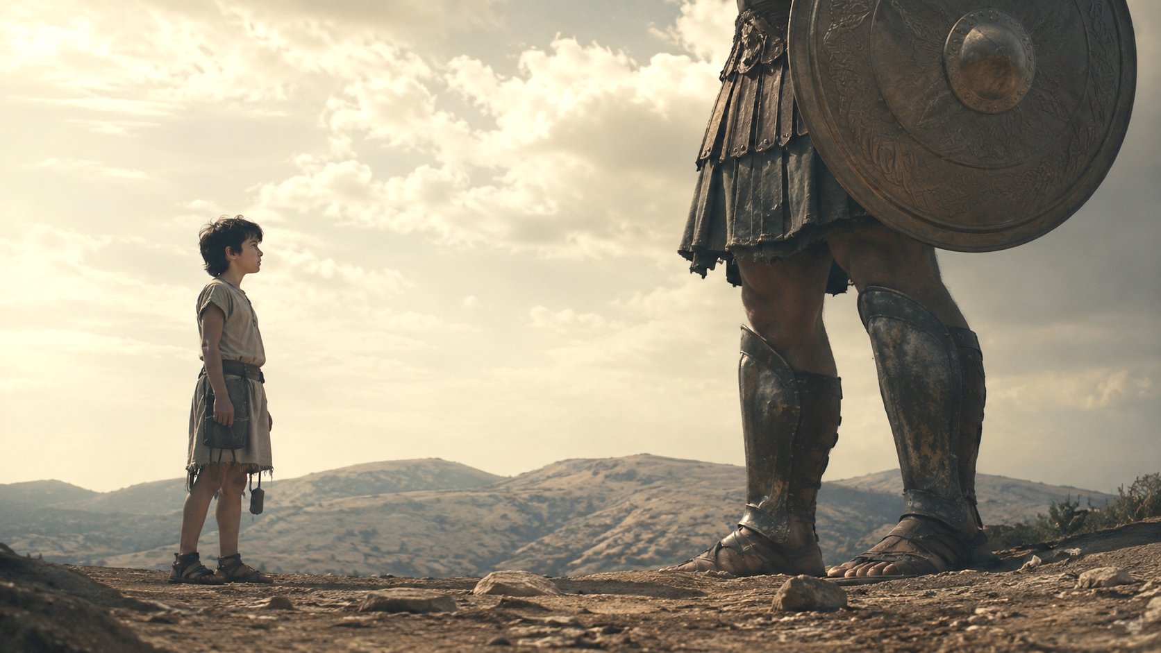 Triumph des Glaubens: Die Geschichte von David gegen Goliath
