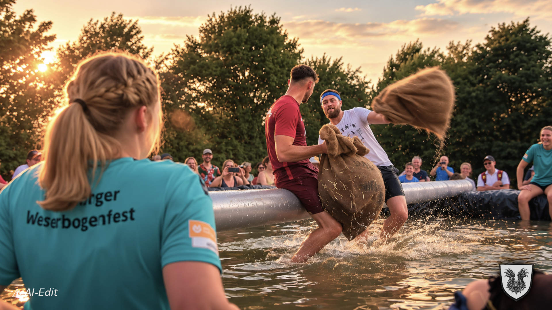 20. Weserbogenfest in Wienbergen mit Hüpfburg und Zeltparty