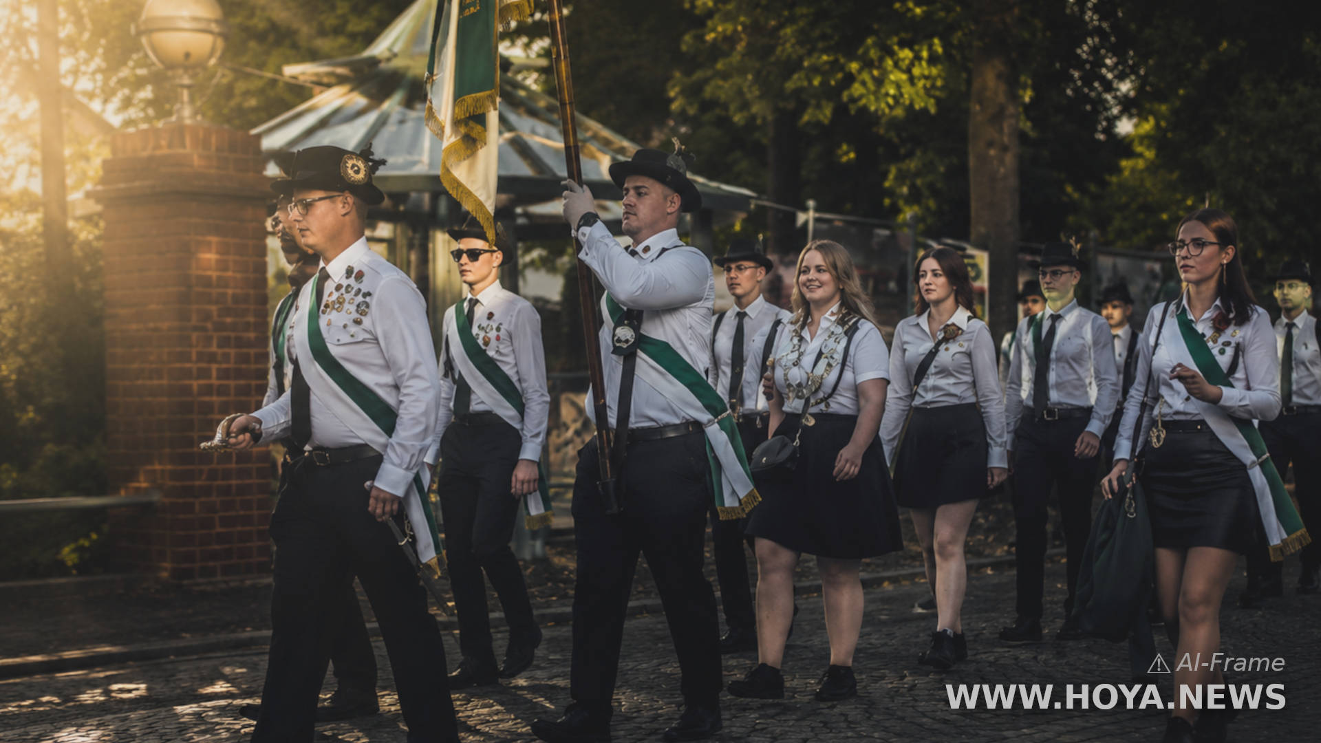 Jungschützen zeigen große Begeisterung nach Schützenfest in der Grafenstadt Hoya