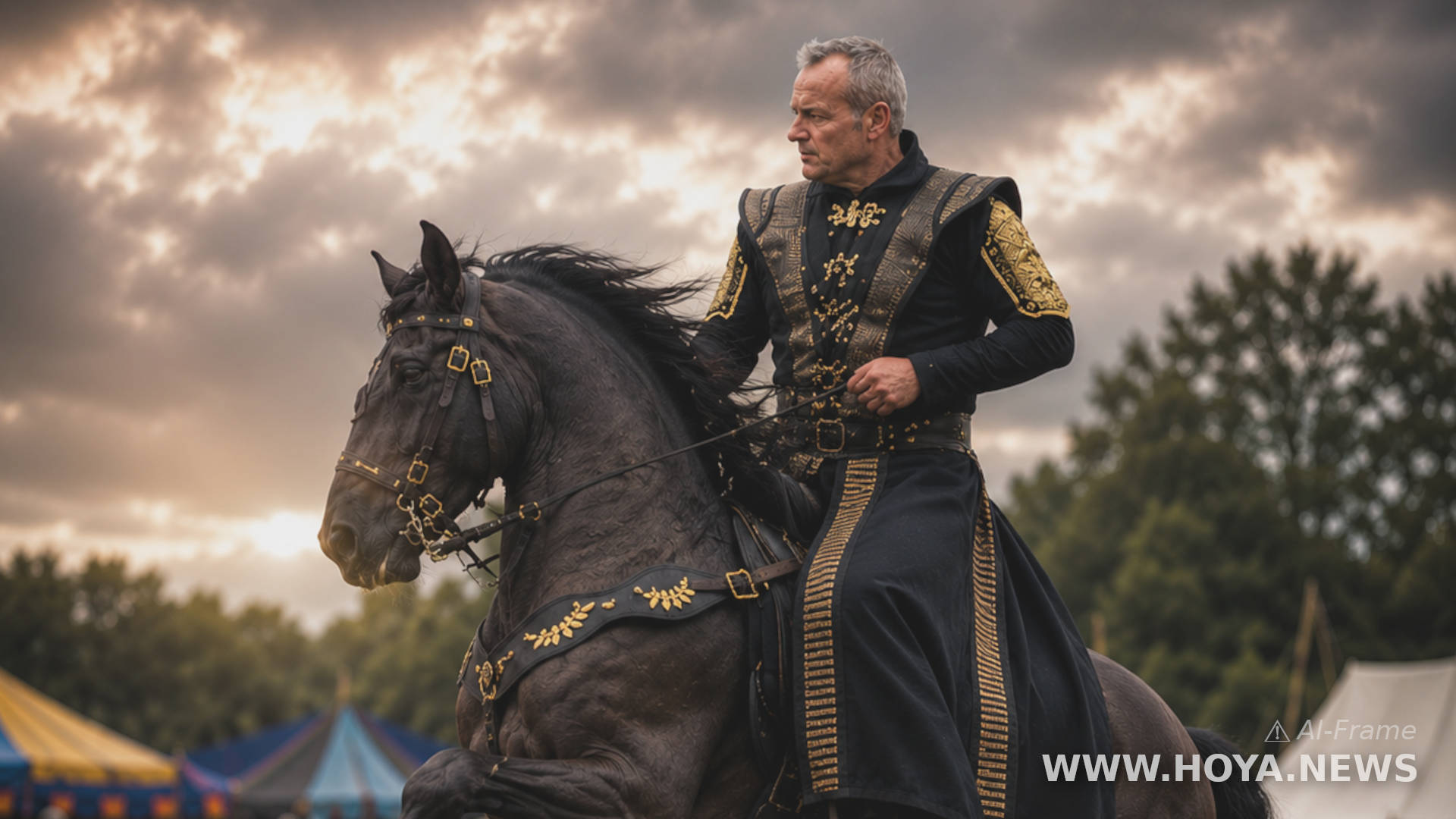 2. Mittelalterfest des Vereins Agesthorp an der Willehadi-Kirche in Eystrup